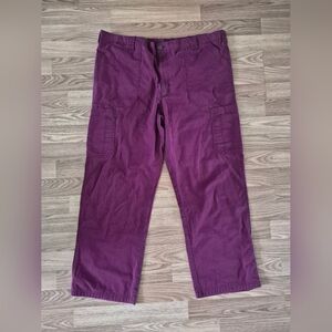 Carhartt Men's Maroon Scrub Pants Model #: C54108